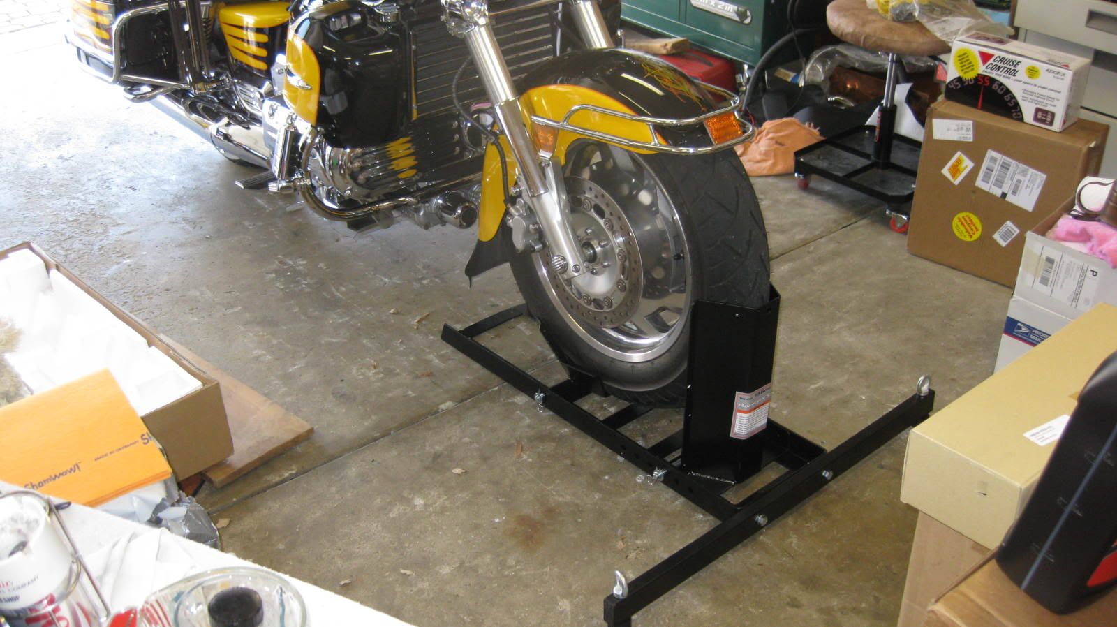 59 Harbor Freight wheel chock for 47.00